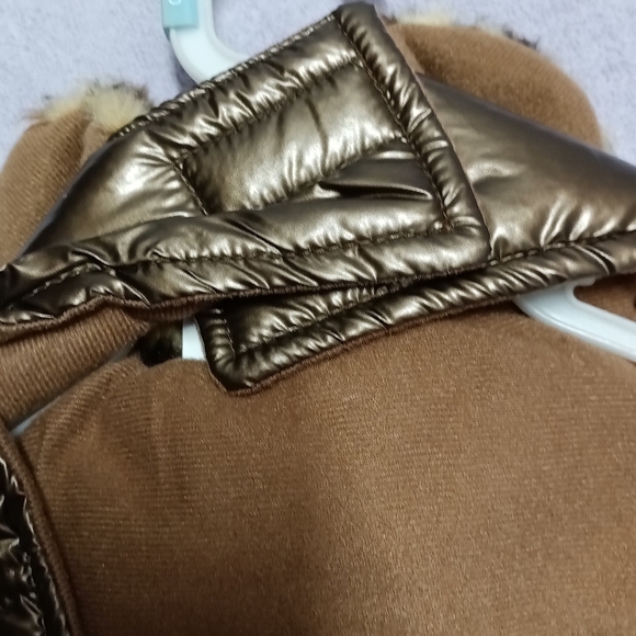 Top Paw bronze coat with fur collar coat for dogs new with tag - Picture 6 of 7